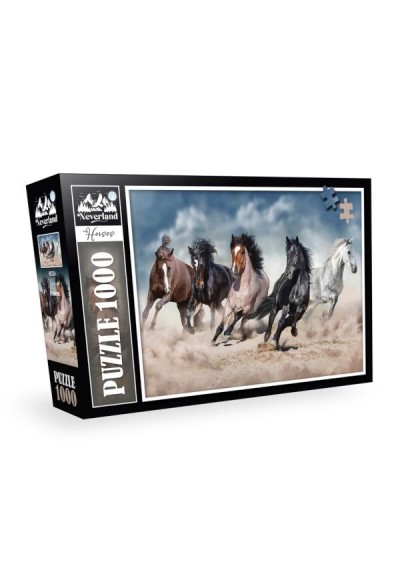 Neverland 1000 Parça - Horses (Atlar)