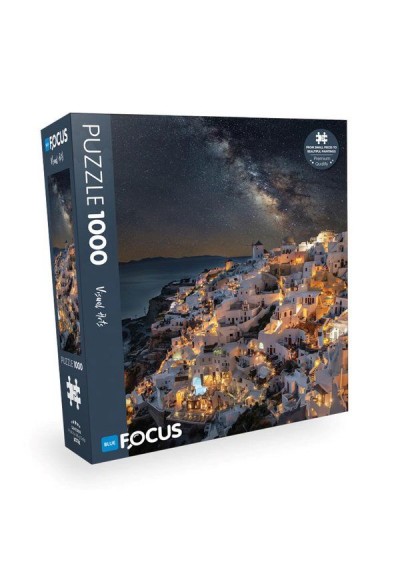 Blue Focus Santorini - 1000 Parça