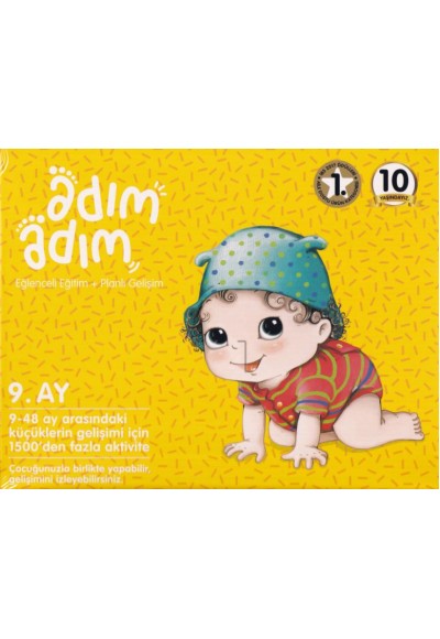 Adım Adım Bebek Eğitim Seti 9. Ay