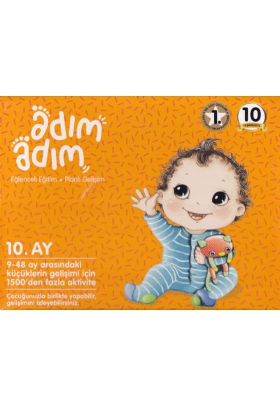 Adım Adım Bebek Eğitim Seti 10. Ay