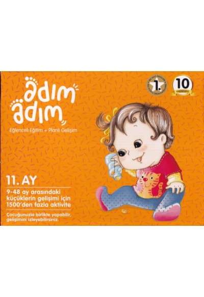 Adım Adım Bebek Eğitim Seti 11. Ay