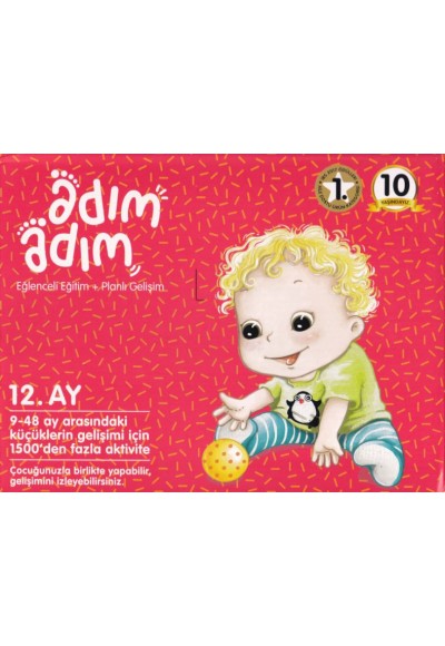 Adım Adım Bebek Eğitim Seti 12. Ay