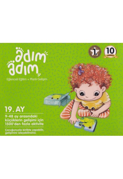 Adım Adım Bebek Eğitim Seti 19. Ay