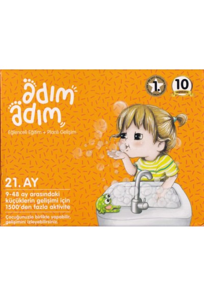 Adım Adım Bebek Eğitim Seti 21. Ay