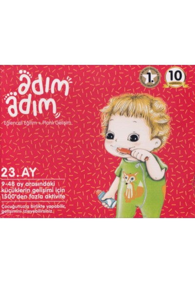 Adım Adım Bebek Eğitim Seti 23. Ay