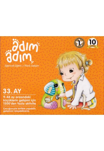 Adım Adım Bebek Eğitim Seti 33. Ay