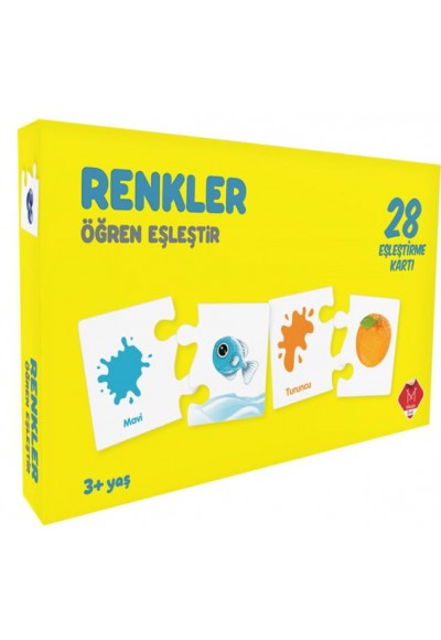 Renkler - Öğren Eşleştir (3+ Yaş)