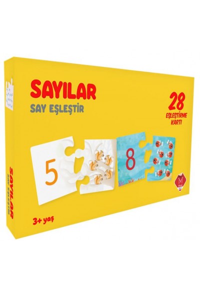 Sayılar - Say Eşleştir (3+ Yaş)