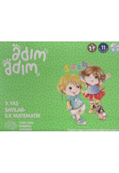 Sayılar ve İlk Matematik - Adım Adım Eğitim Seti (3 Yaş)