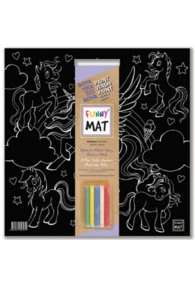 Funny Mat - Unıcorn 40x40cm