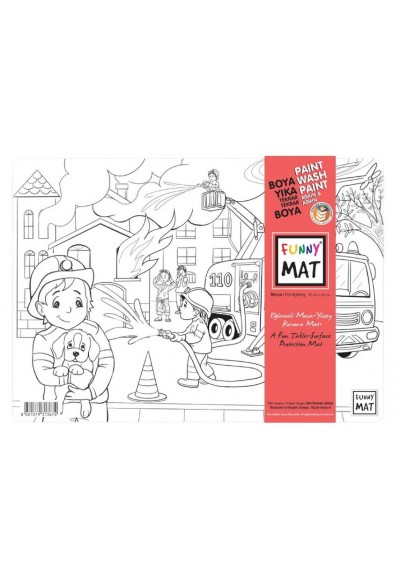 Funny Mat - Mini  İtfaiye