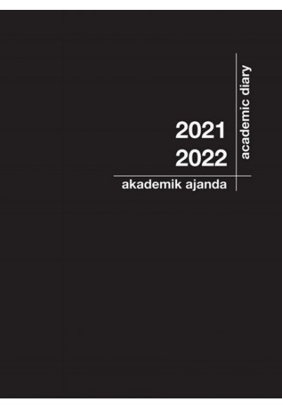 Akademi Çocuk 2021-2022 Akademik Ajanda Siyah 21x29cm