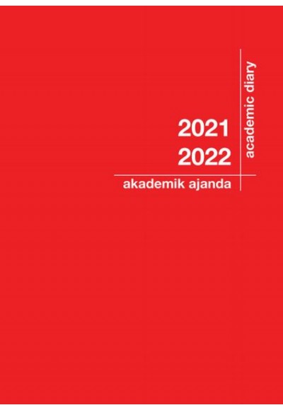 Akademi Çocuk 2021-2022 Akademik Ajanda Kırmızı 21x29cm