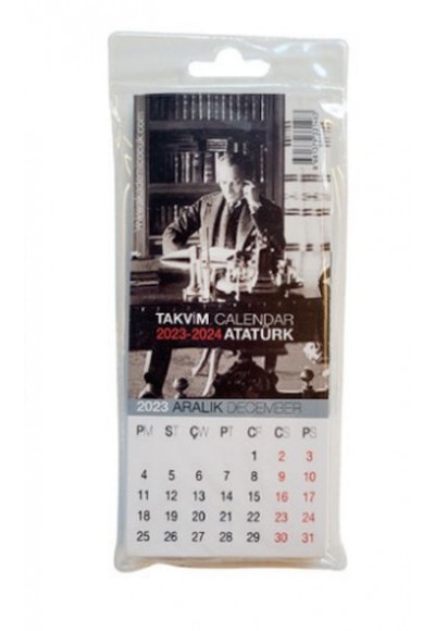 Akademi Çocuk 73x16 cm Atatürk 2022-2023 Takvim