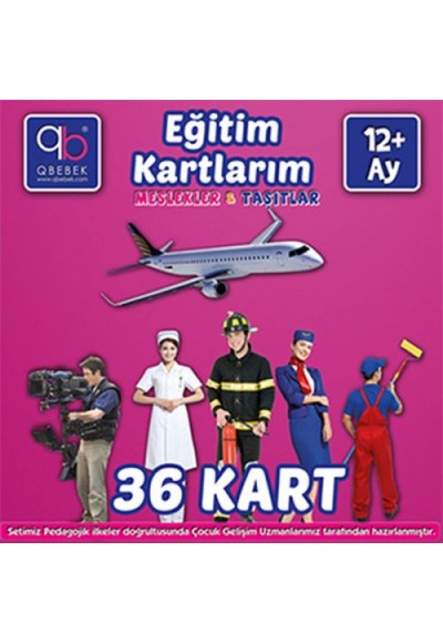 Eğitim Kartlarım - Meslekler ve Taşıtlar