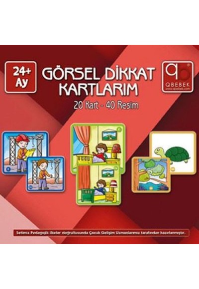 Görsel Dikkat Kartlarım (24+Ay)