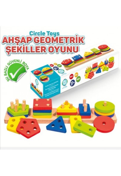 Ahşap Geometrik Şekiller