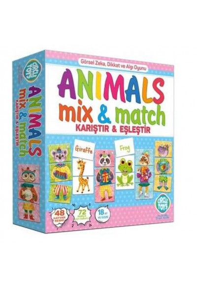 Circle Toys Animals Mix & Match