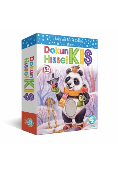 Circle Toys Dokun Hisset Tanı Kış Eğitim Kartları