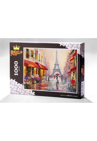 Aşk Serisi - Paris'te Aşk (1000 Parça Puzzle) AS05-M