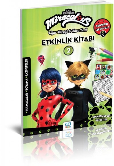Miraculous Etkinlik Kitabı 2 (CA.1003)