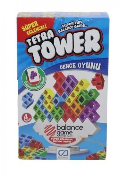 Tetra Tower Balance Game