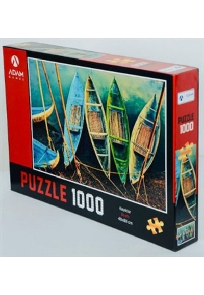 Kayıklar 1000 Parça Puzzle
