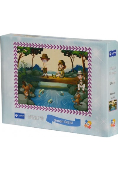 Orman Gezisi 70 Parça Puzzle