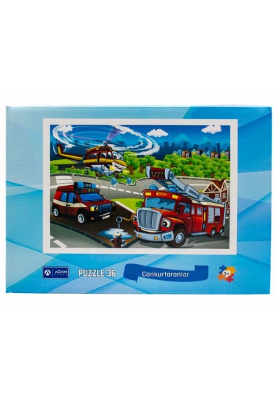 Cankurtaranlar 36 Parça Puzzle