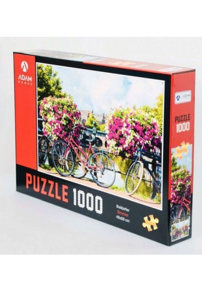 Bisikletler 1000 Parça Puzzle