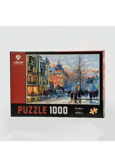 Kış Tablosu 1000 Parça Puzzle