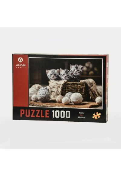 Kediler 1000 Parça Puzzle