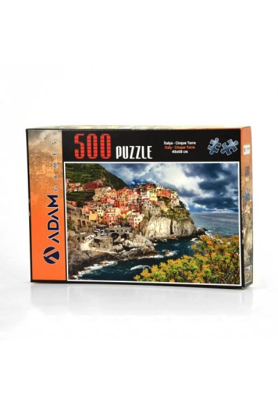 İtalya - Cinque Terre 500 Parça Puzzle