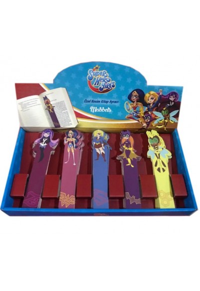 DC Super Hero Girls Bookmark 60'lı Display
