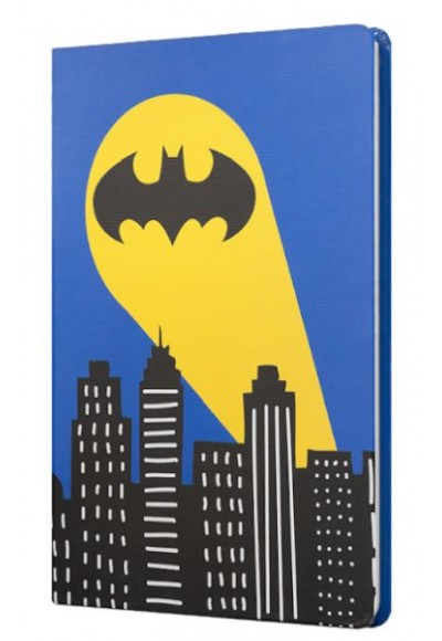 Batman Sert Kapak Butik Defter Mavi