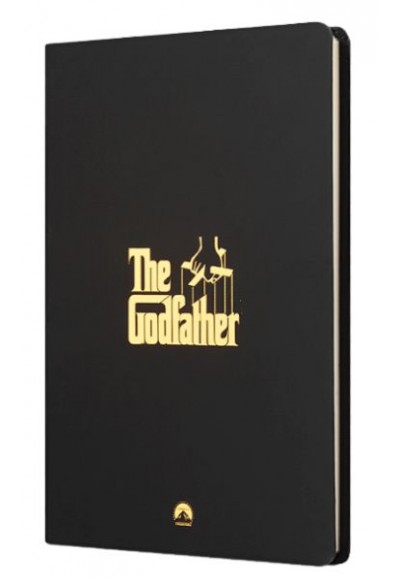 The God Father Sert Kapak Butik Defter Siyah