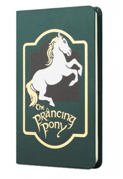 Lotr Sert Kapak Mini Defter The Prancing Pony Yeşil