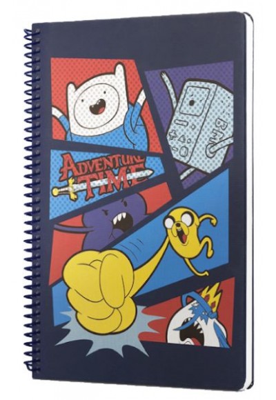 Adventure Time Spiralli Defter Lacivert