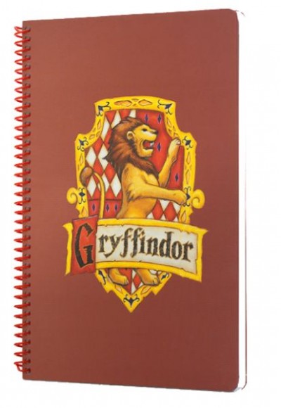 Harry Potter Gryffindor Spiralli Defter Kiremit Rengi