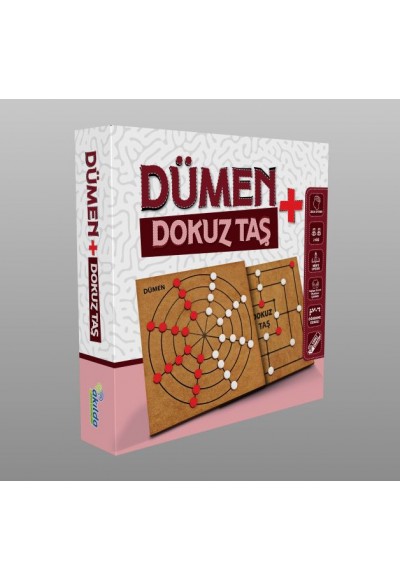 Dümen + Dokuz Taş - Akılda Zeka Oyunları