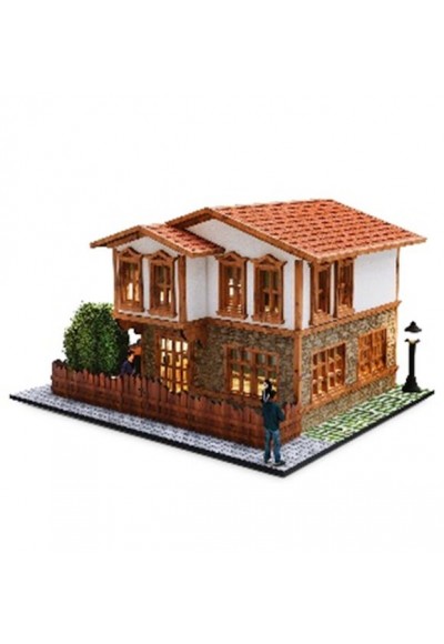 Minyatür Osmanlı Evi - Karton