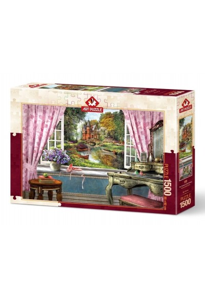 Penceremdeki Şato 5388 (1500 Parça)