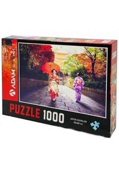 Japon Kadınları 1000 Parça Puzzle