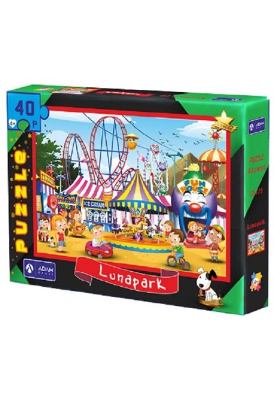 Lunapark 40 Parça Puzzle (33x25)