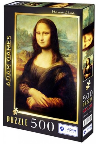 Mona Lisa 500 Parça Puzzle 33x48