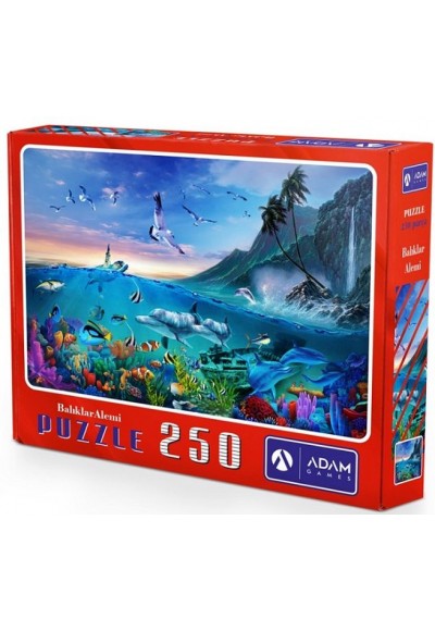 Balıklar Alemi 250 Parça Puzzle