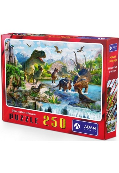 Dinazorlar Dünyası 250 Parça Puzzle
