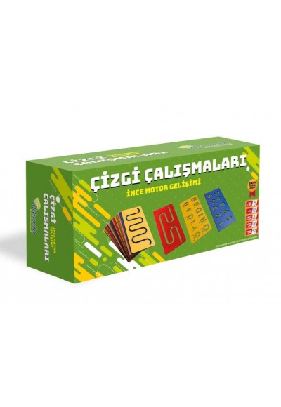 Çizgi Çalışmaları - İnce Motor Gelişimi (Ahşap)