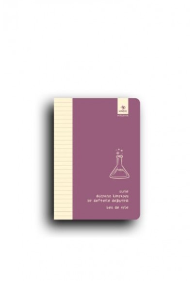 Ben De Öyle Serisi Küçük Boy Lavanta Konsept Defter