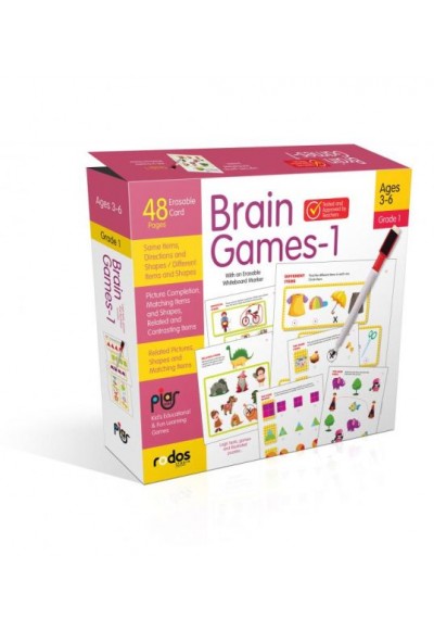 Brain Games-1 - Grade-Level 1 - Ages 3-6